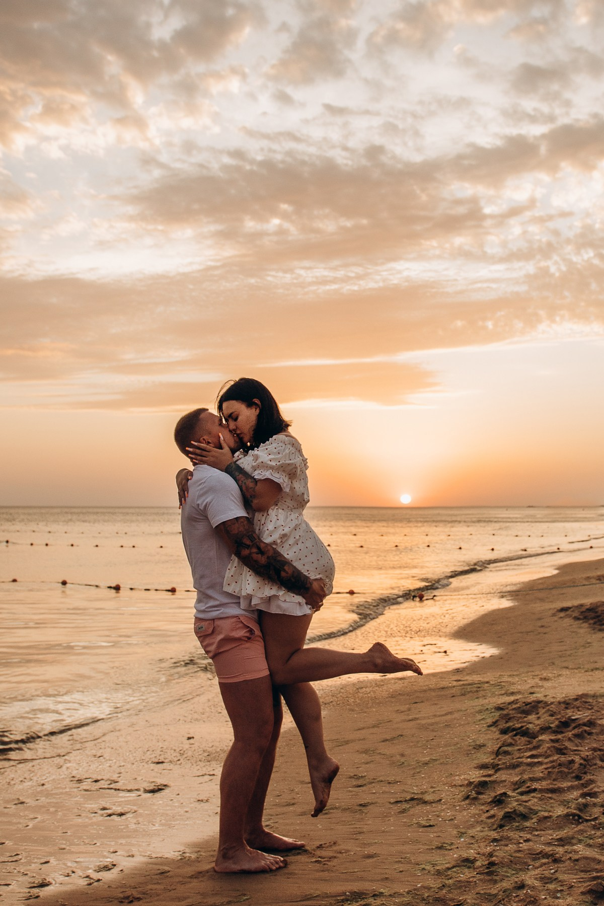 Егор и Елена — море, закат и любовь. Семейный фотограф Новороссийск, Анапа, Геленджик — Юлия Давыдова