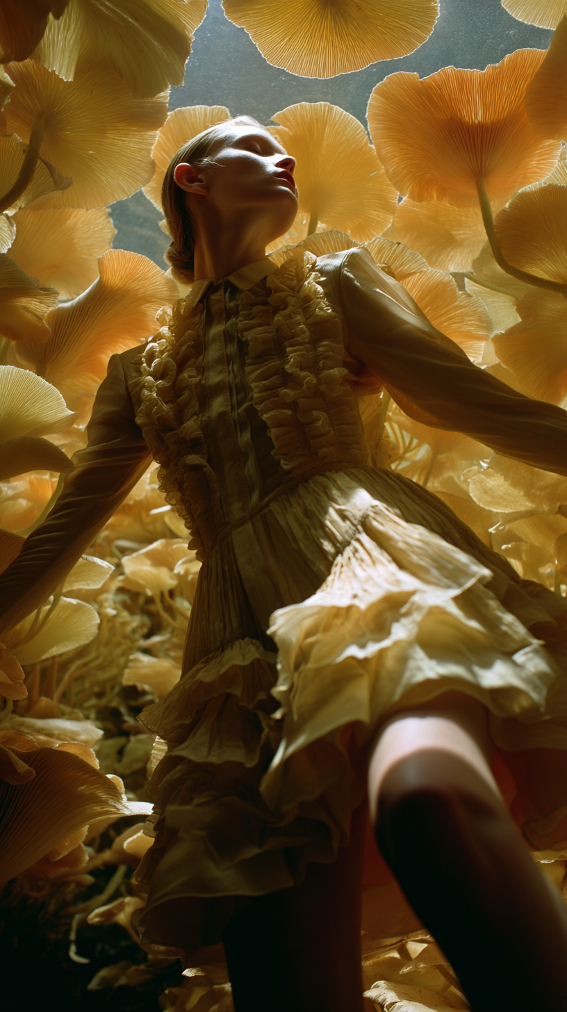 Грибы. AI художник и фотограф Ольга Косина