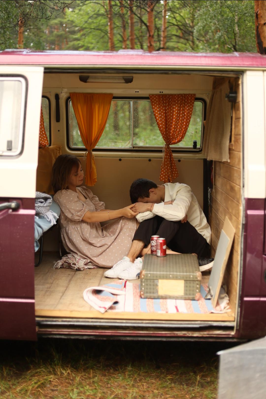 LoveStory под дождем. Художественный фотограф в Екатеринбурге Брук Мария