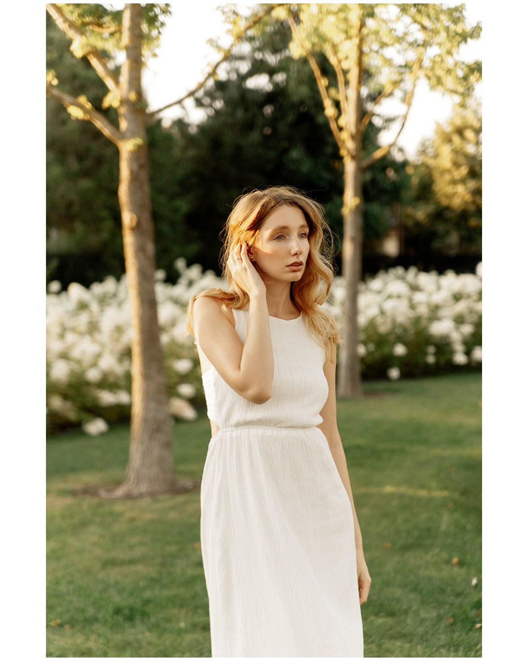 Катя и гортензии. Свадебный фотограф Краснодар Марина Зверева