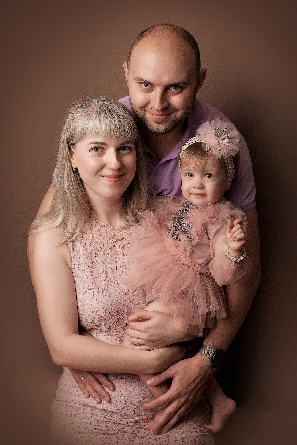 Годовасие — девочки. Фотограф новорожденных в Новокузнецке Анна Горошникова