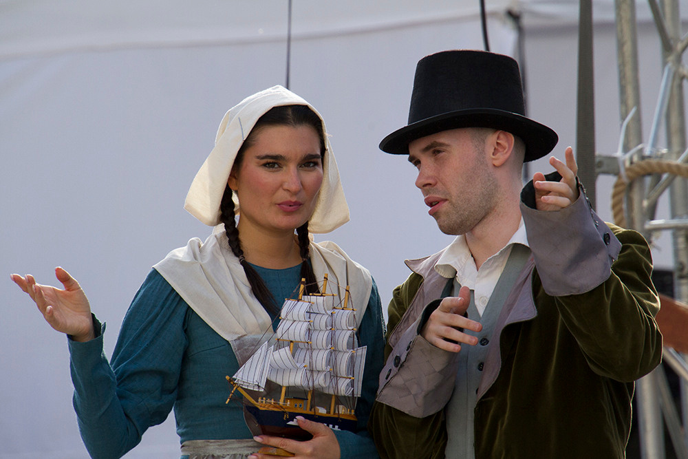 Репортажная фотосъемка — фестиваль «Опера всем», опера «Царь и плотник». Репортажный фотограф Ольга Добросинская в Санкт-Петербурге