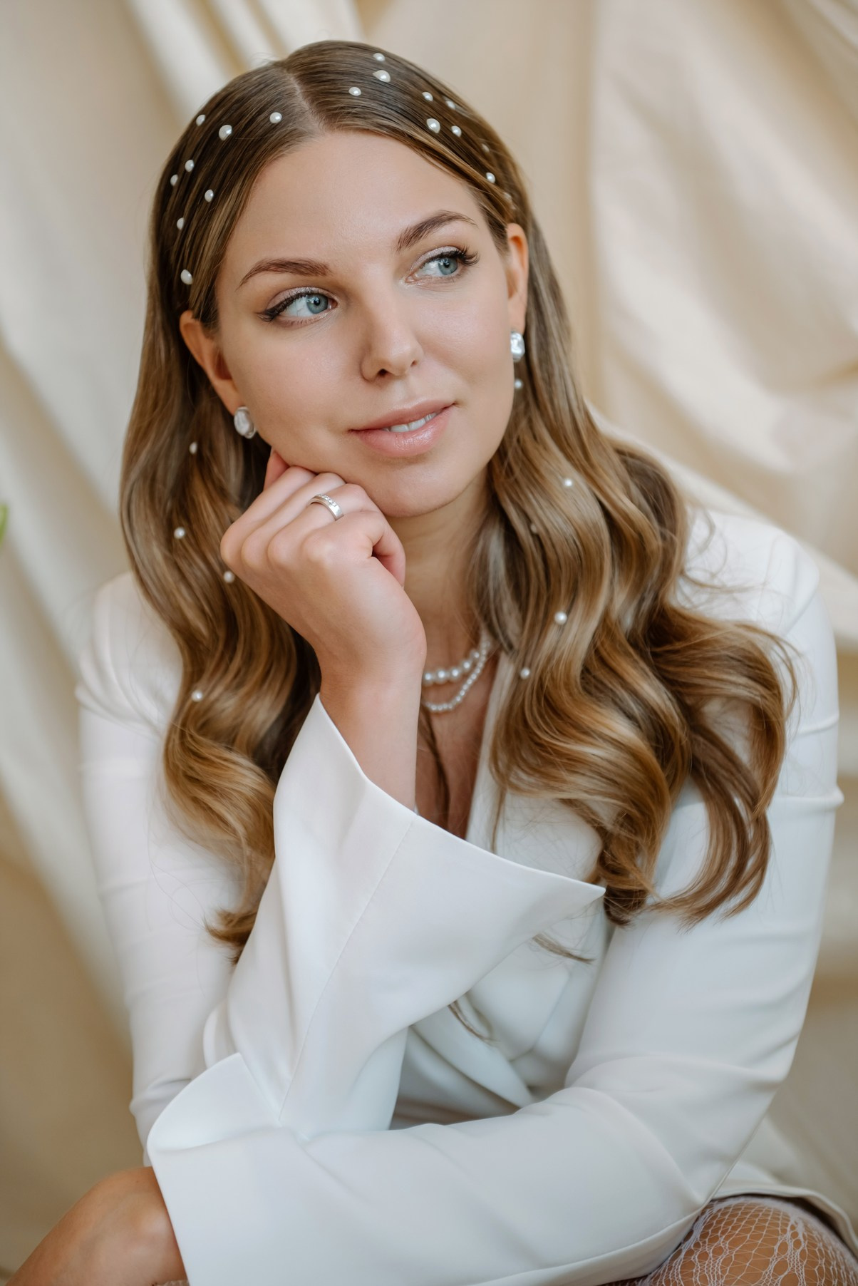 С цветами и жемчугом. Свадебный и сеейный фотограф в Санкт-Петербурге Елена Худякова