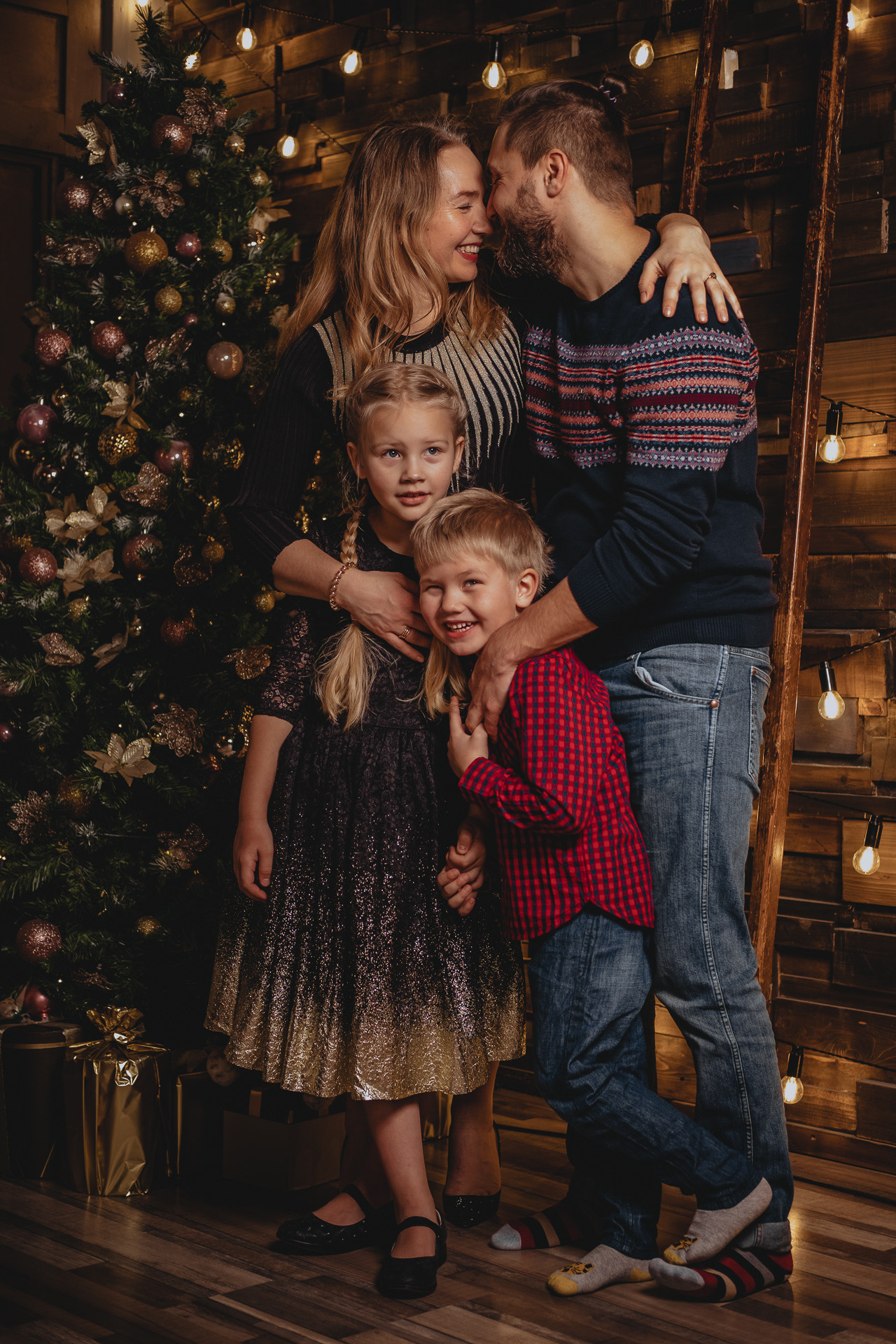 Сергей, Елена и детки. Фотограф Маргарита Милева