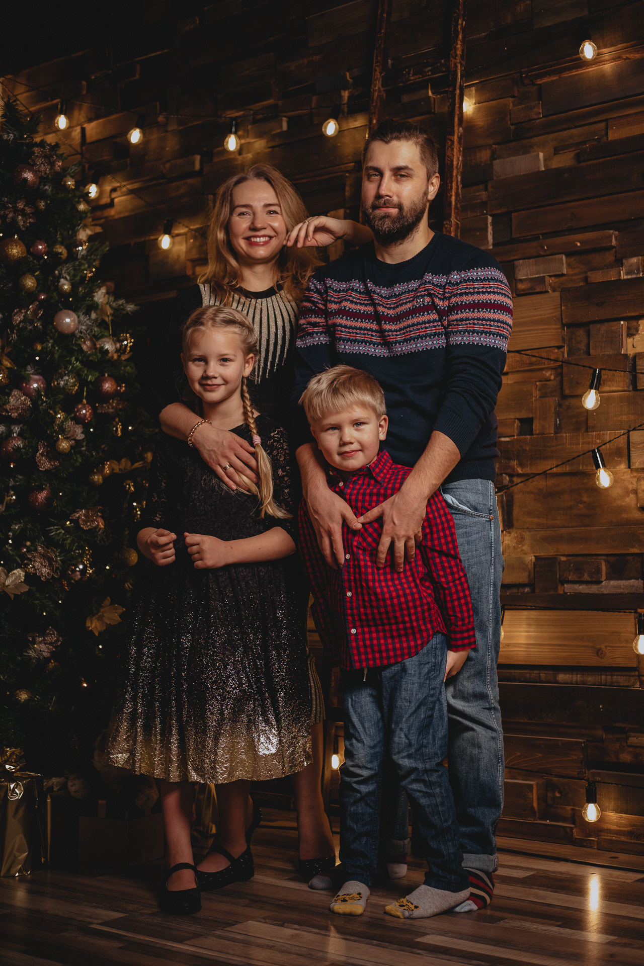 Сергей, Елена и детки. Фотограф Маргарита Милева