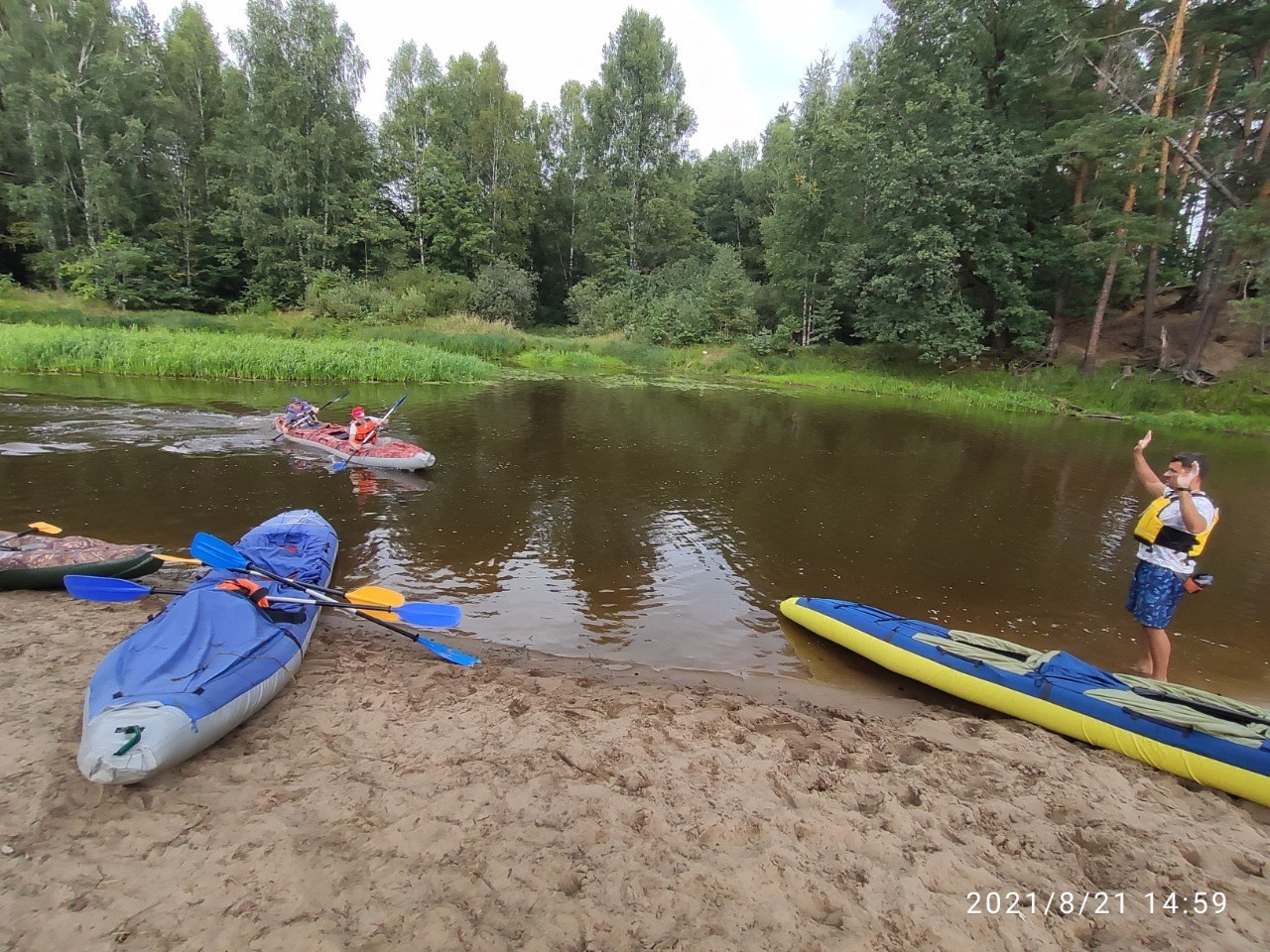 Сплав на байдарках 21.08.21. Галерея Фантим