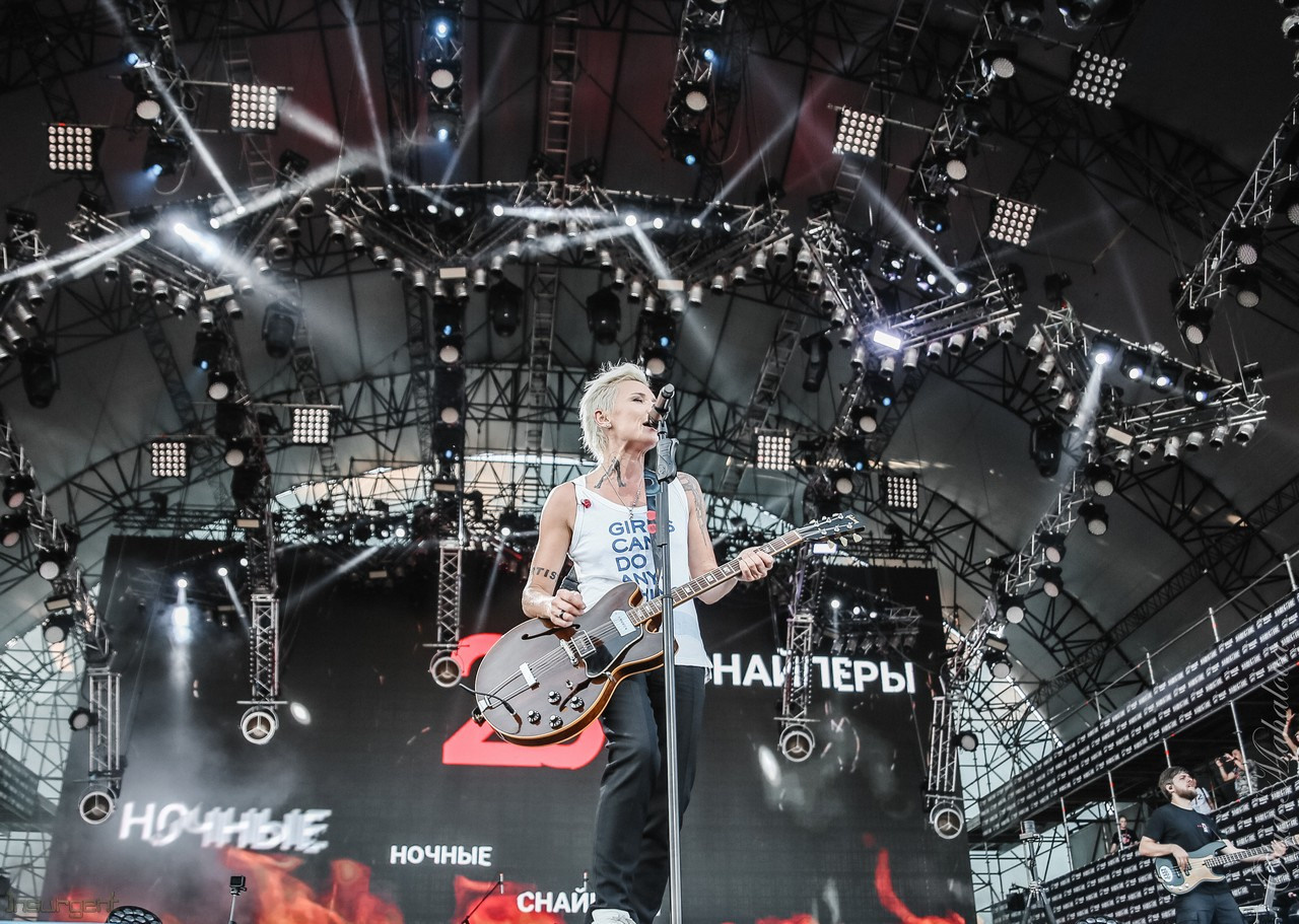 Ночные Снайперы, фестиваль НАШЕСТВИЕ. Фотограф Ольга Махалова — Санкт-Петербург, Москва, Нижний Новгород