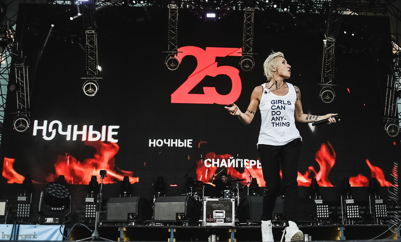 Ночные Снайперы, фестиваль НАШЕСТВИЕ. Фотограф Ольга Махалова — Санкт-Петербург, Москва, Нижний Новгород