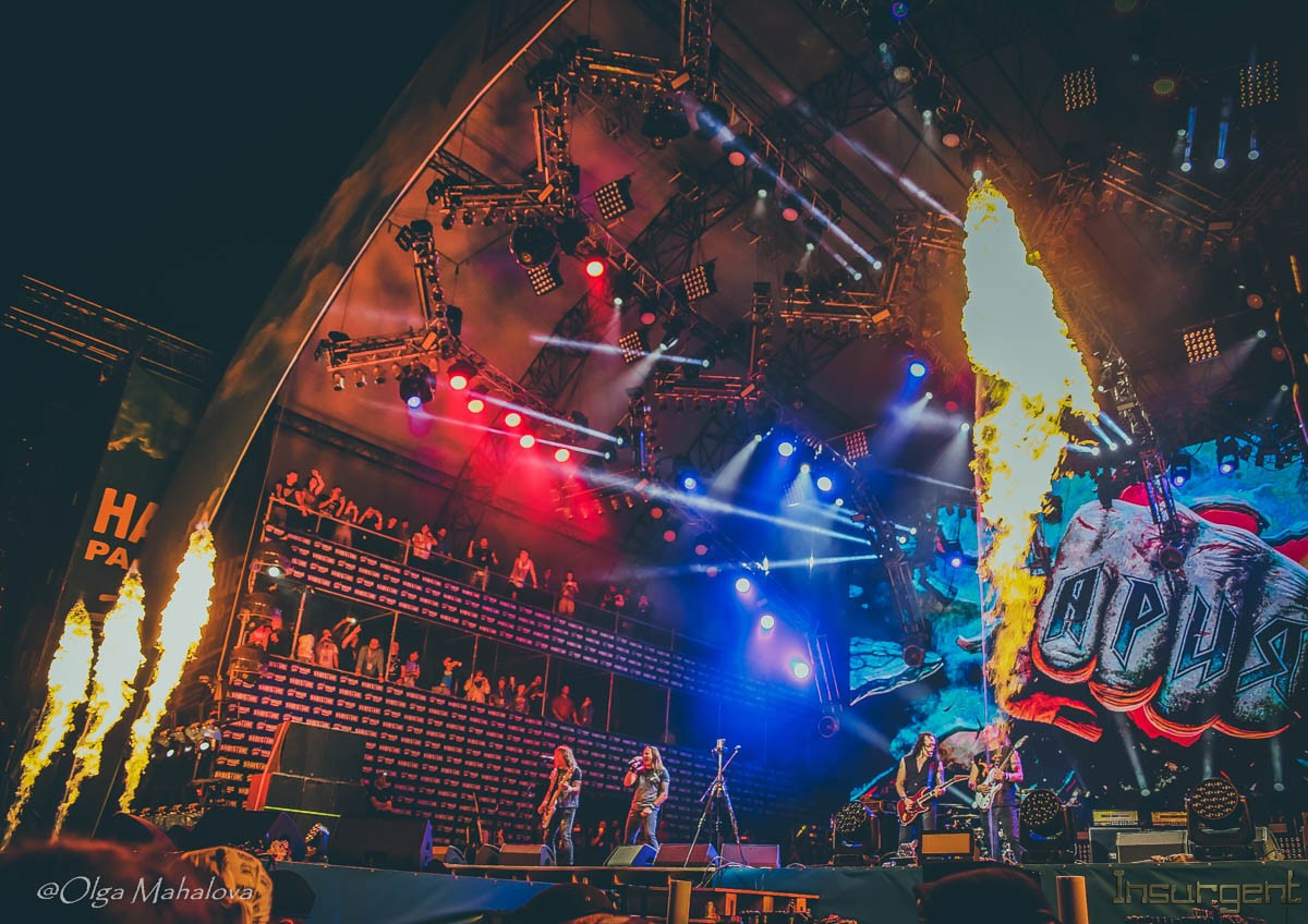 Ария, фестиваль НАШЕСТВИЕ. Фотограф Ольга Махалова — Санкт-Петербург, Москва, Нижний Новгород