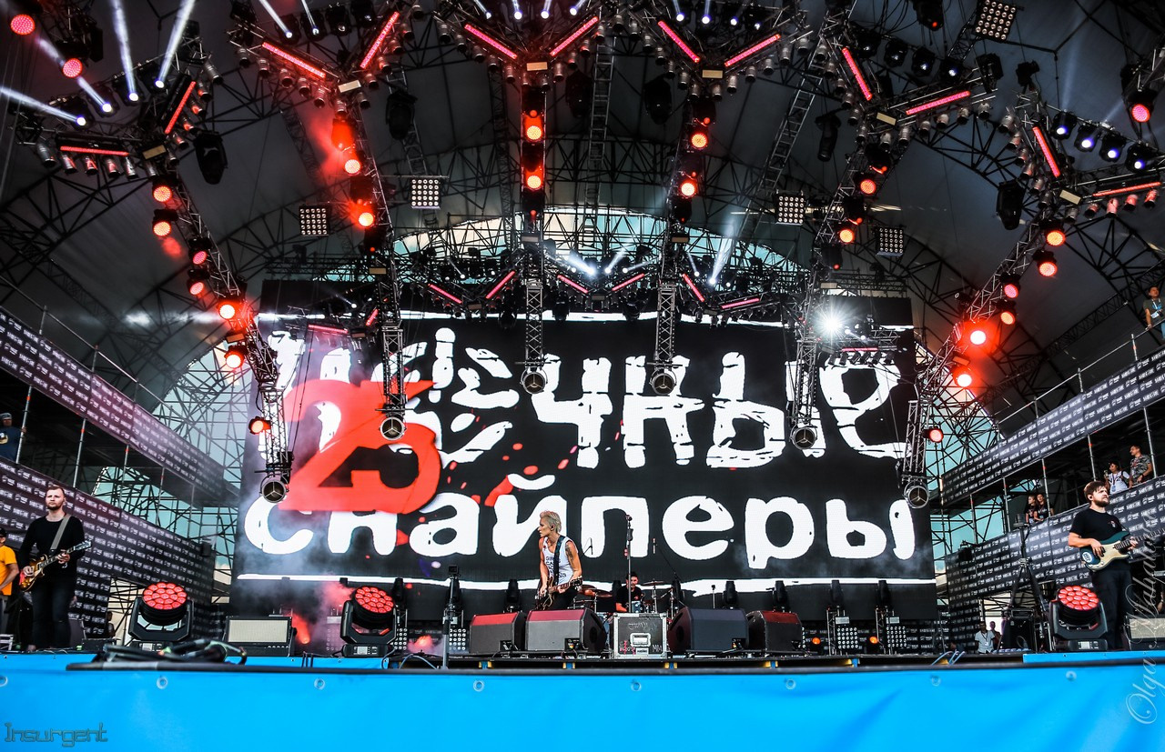 Ночные Снайперы, фестиваль НАШЕСТВИЕ. Фотограф Ольга Махалова — Санкт-Петербург, Москва, Нижний Новгород