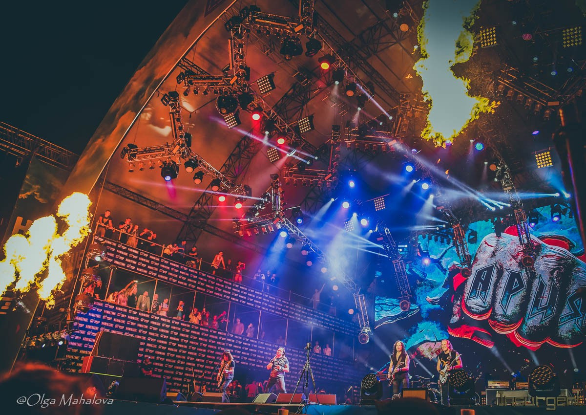 Ария, фестиваль НАШЕСТВИЕ. Фотограф Ольга Махалова — Санкт-Петербург, Москва, Нижний Новгород