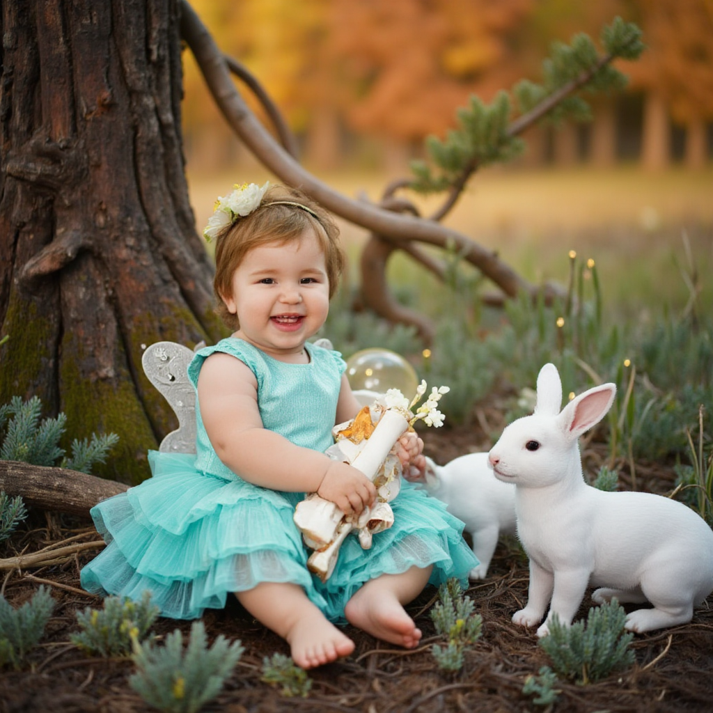 Фотосессия в Сказочном Лесу. Детская Фотостудия ГОДОВАСИКИ в Санкт-Петербурге фотосесия на годик