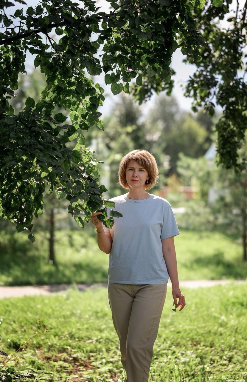 Прогулка с собачкой. Фотограф в Тюмени Голышева Елена