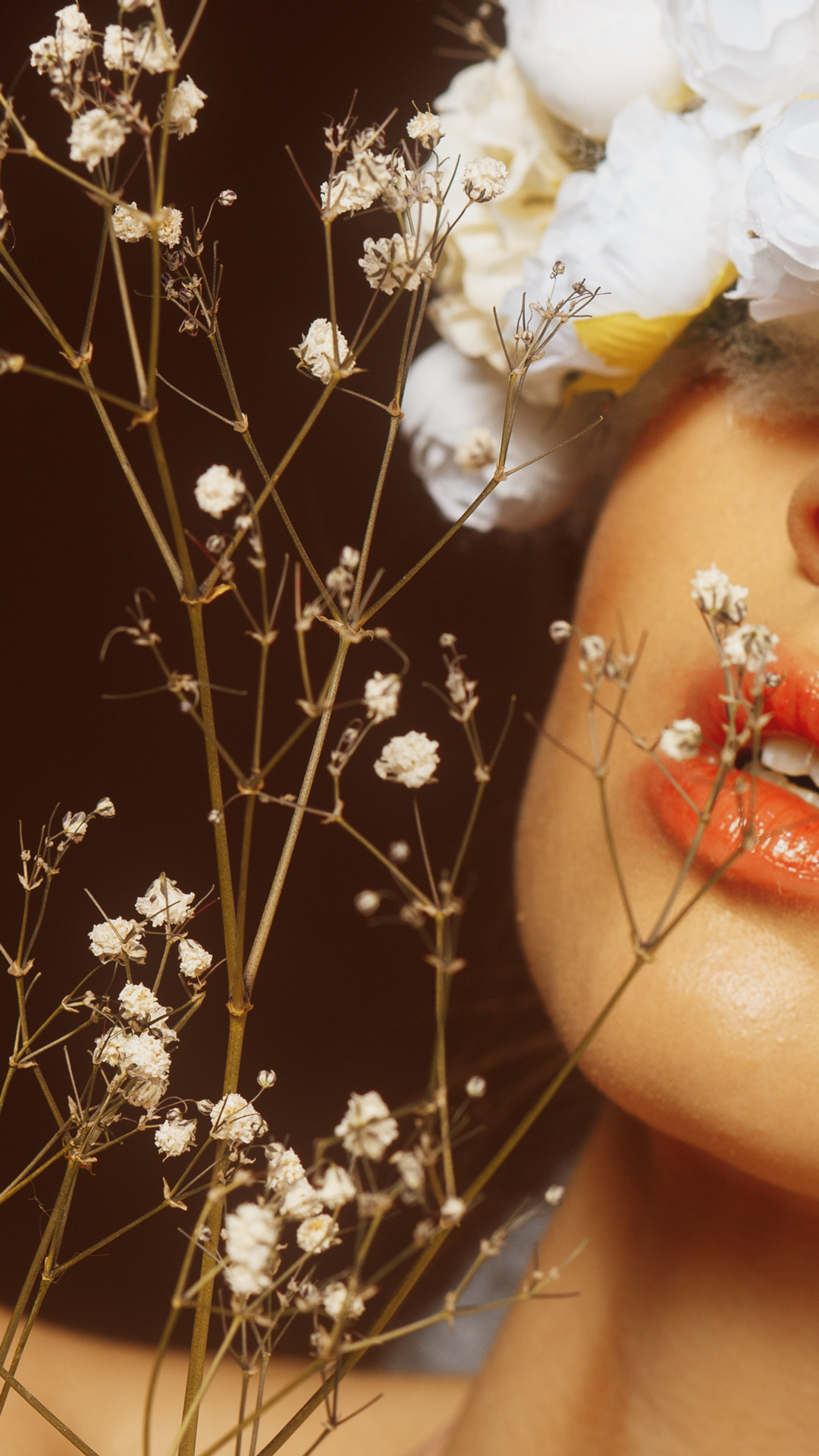 Бьюти фотосессия с цветами