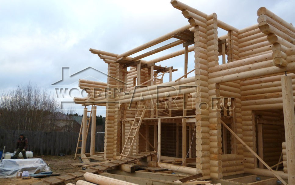 «Парус» 255 кв. м. Проекты деревянных домов