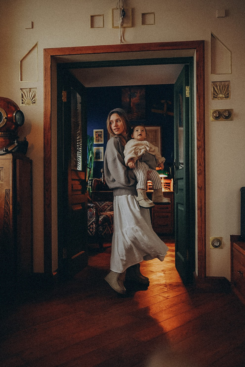 Мама и дочка домашняя фотосессия. Семейный фотограф в Казани Александра Киселева