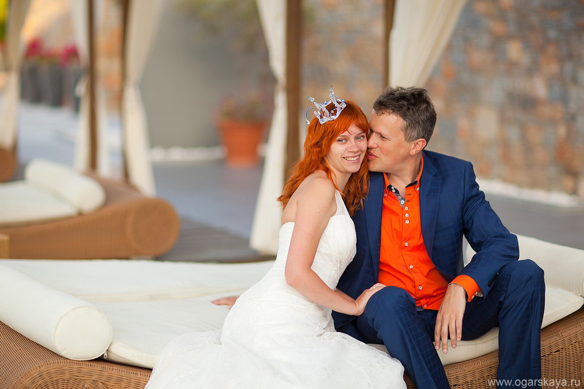 Надежда и Максим в Греции. Свадебный фотограф в Москве Екатерина Огарская