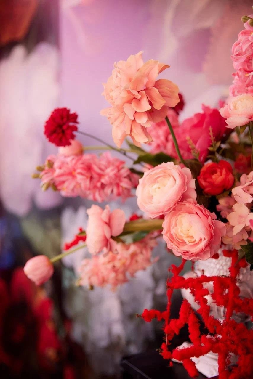 Декор Джуси роуз. Подрядчики и друзья сети свадебных площадок House for wedding