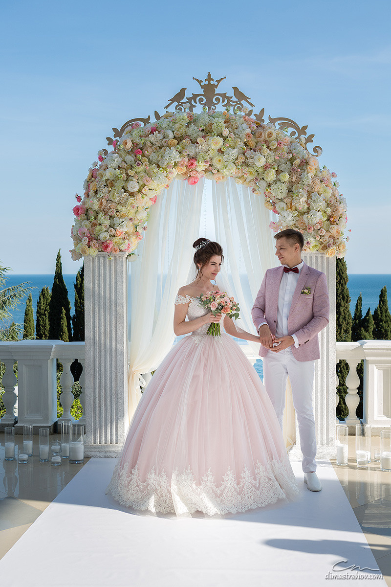 Макс и Алёна - Свадьба для двоих. Свадебный фотограф, фотосъемка в Крыму, Севастополе, Симферополе, Ялте