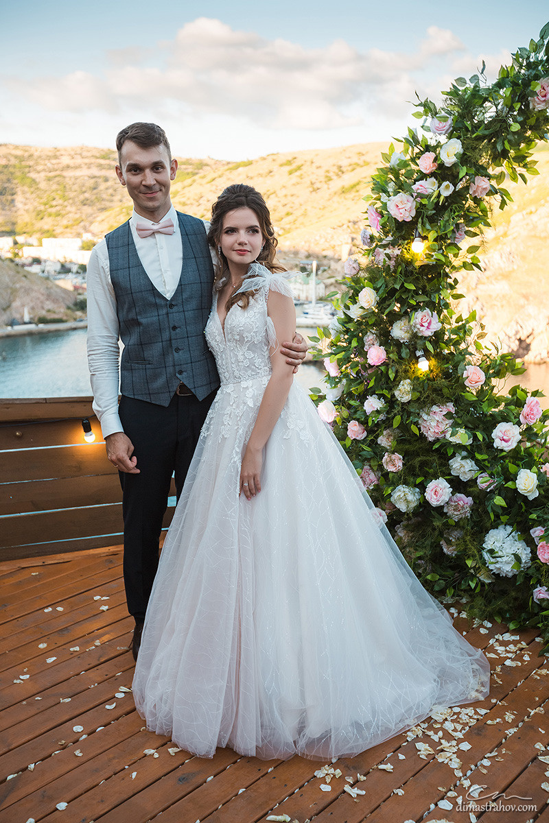 Свадьба Ромы и Лизы. Свадебный фотограф, фотосъемка в Крыму, Севастополе, Симферополе, Ялте