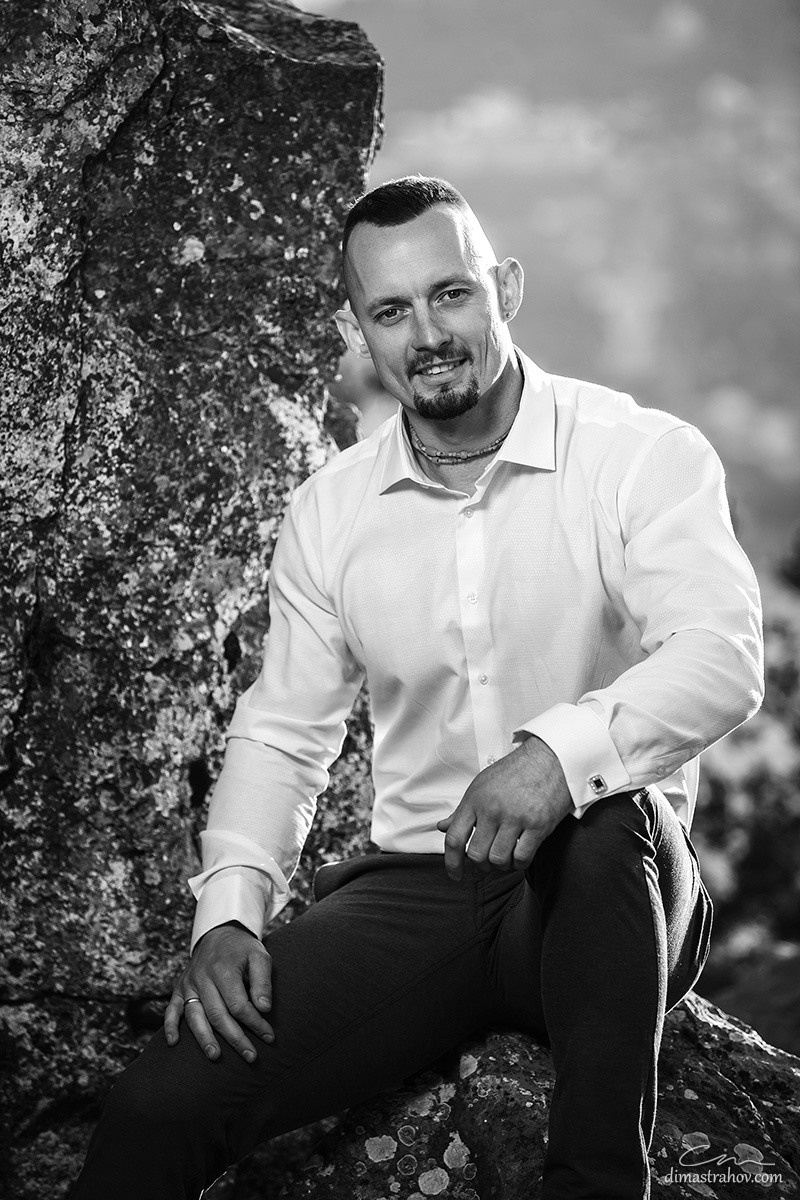 Костя и Лена - Лавстори на горе Кошка. Свадебный фотограф, фотосъемка в Крыму, Севастополе, Симферополе, Ялте