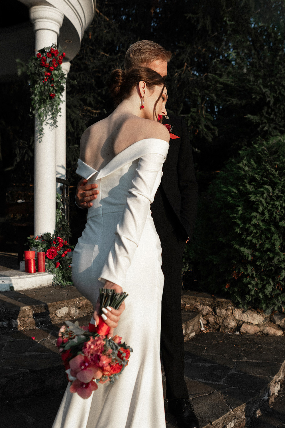 Денис и Таня - свадебная рекламная фотосессия на Грушевом озере. Свадебный фотограф, фотосъемка в Крыму, Севастополе, Симферополе, Ялте