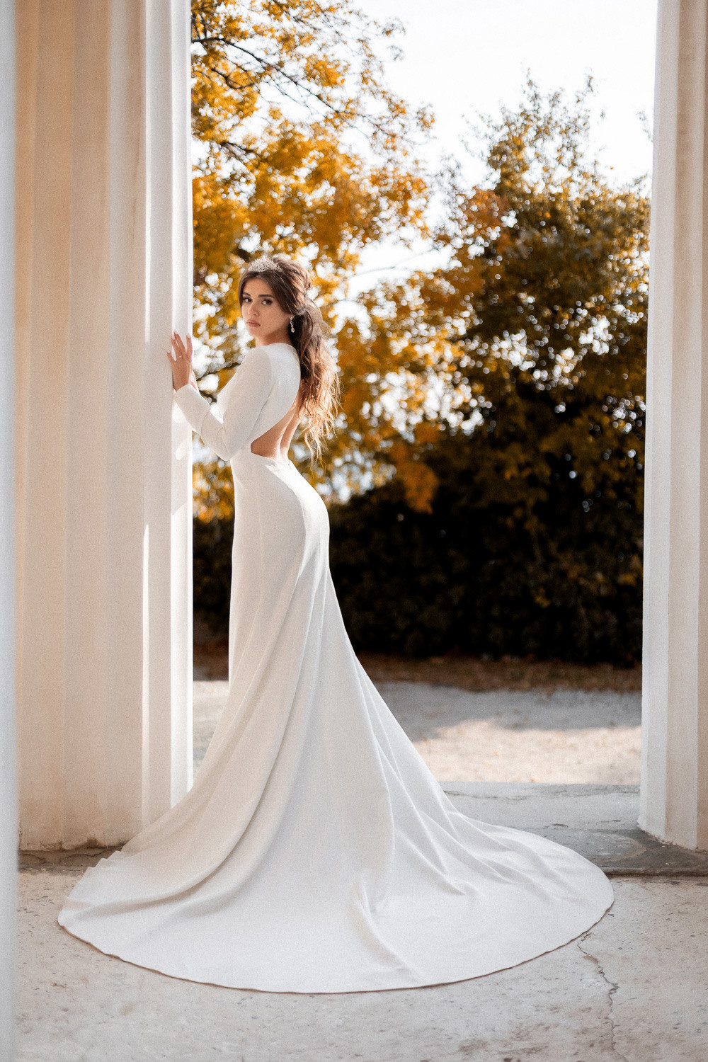 Андрей и Катя - свадебная фотосессия в Воронцовском дворце. Свадебный фотограф, фотосъемка в Крыму, Севастополе, Симферополе, Ялте