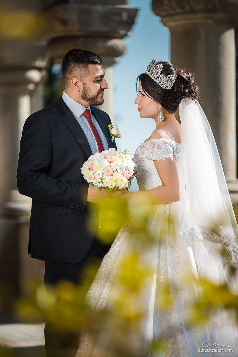 Юрий и Сюзанна - армянская свадьба в Крыму. Свадебный фотограф, фотосъемка в Крыму, Севастополе, Симферополе, Ялте