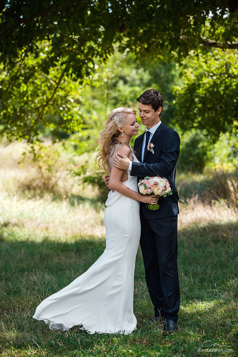 Паша и Катя. Свадьба для двоих на Максимовой даче и мысе Фиолент. Свадебный фотограф, фотосъемка в Крыму, Севастополе, Симферополе, Ялте