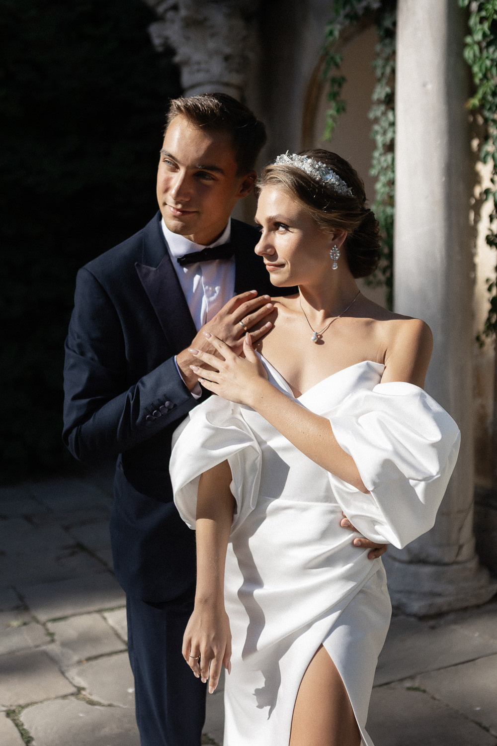 Артём и София - свадебная фотосессия в заповедние Херсонес. Свадебный фотограф, фотосъемка в Крыму, Севастополе, Симферополе, Ялте