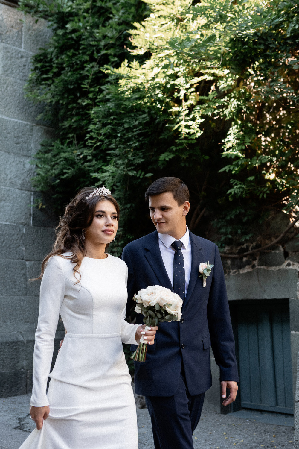 Андрей и Катя - свадебная фотосессия в Воронцовском дворце. Свадебный фотограф, фотосъемка в Крыму, Севастополе, Симферополе, Ялте