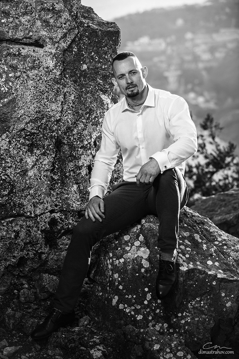 Костя и Лена - Лавстори на горе Кошка. Свадебный фотограф, фотосъемка в Крыму, Севастополе, Симферополе, Ялте