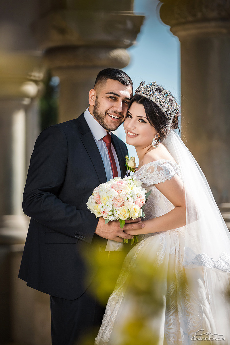 Юрий и Сюзанна - армянская свадьба в Крыму. Свадебный фотограф, фотосъемка в Крыму, Севастополе, Симферополе, Ялте