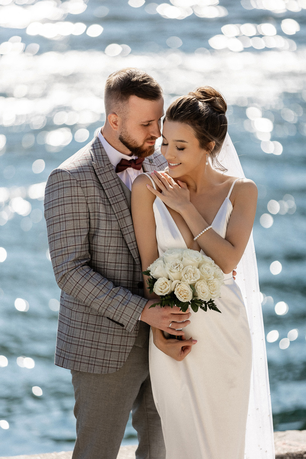 Денис и Аделя - свадьба для двоих в Балаклаве. Свадебный фотограф, фотосъемка в Крыму, Севастополе, Симферополе, Ялте