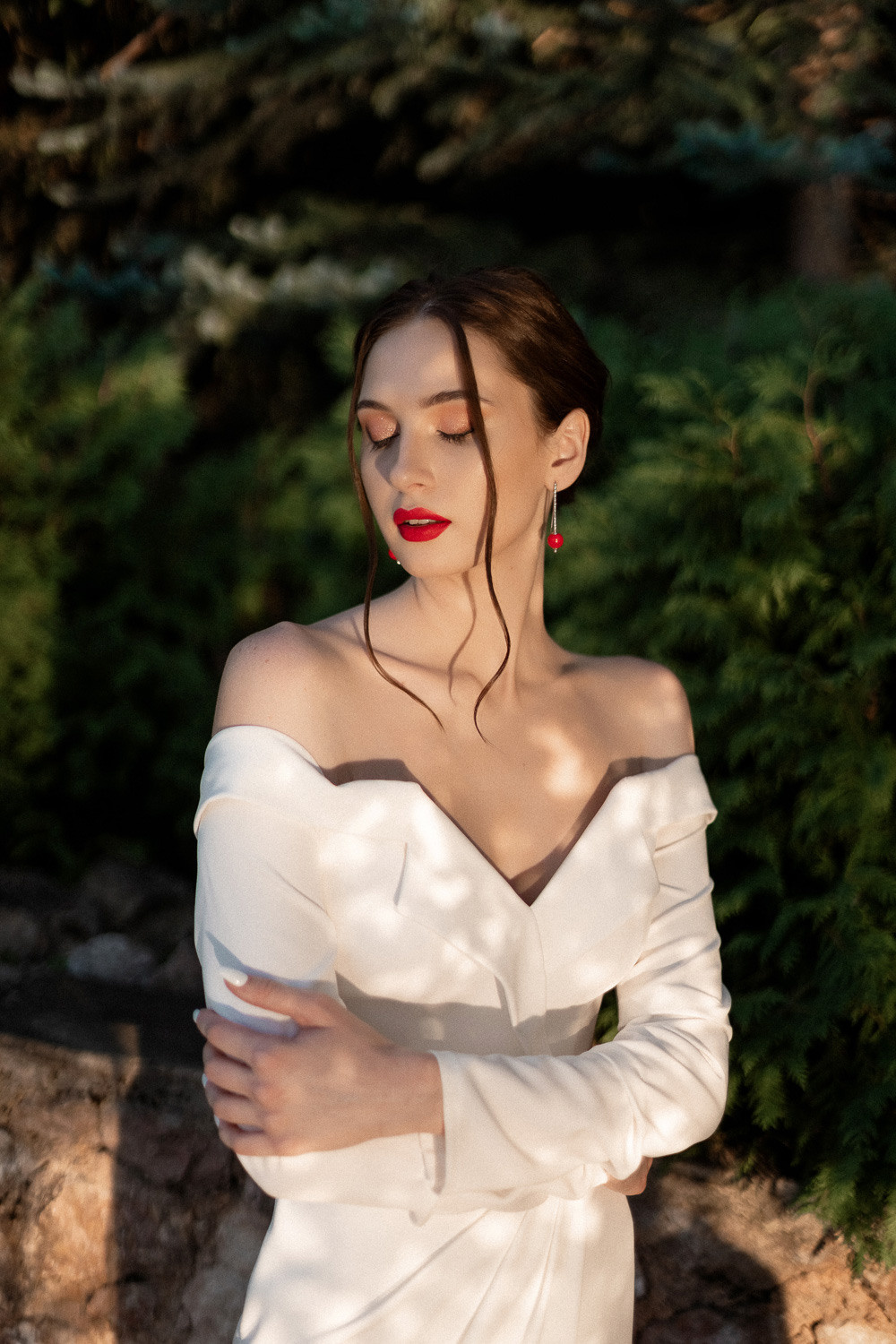 Денис и Таня - свадебная рекламная фотосессия на Грушевом озере. Свадебный фотограф, фотосъемка в Крыму, Севастополе, Симферополе, Ялте