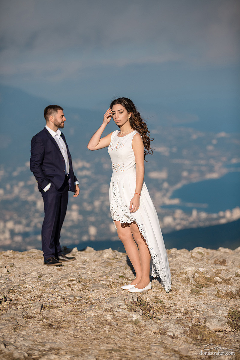 Самвел и Карина - Лавстори. Свадебный фотограф, фотосъемка в Крыму, Севастополе, Симферополе, Ялте