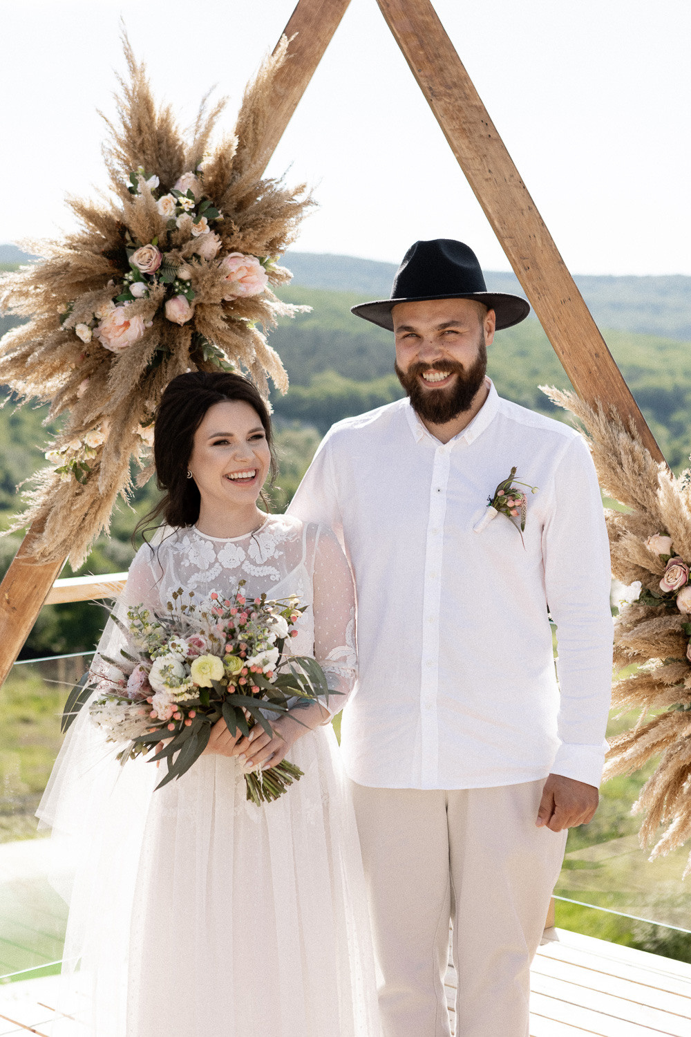 Свадьба Славы и Алексы в стиле Бохо. Свадебный фотограф, фотосъемка в Крыму, Севастополе, Симферополе, Ялте
