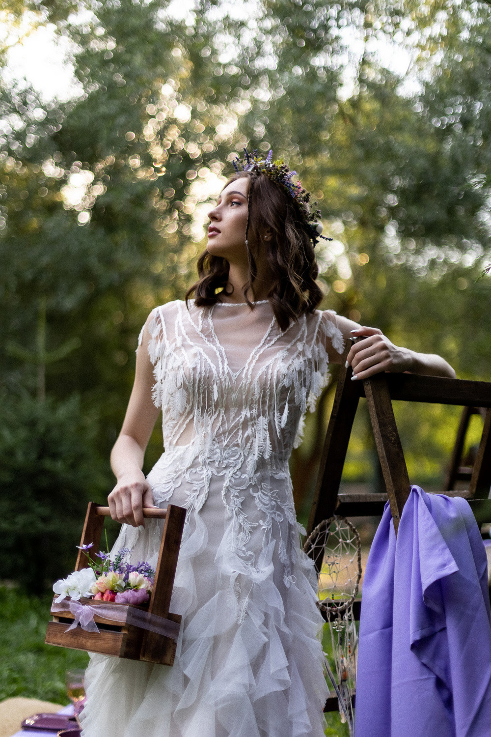 Денис и Таня - свадебная рекламная фотосессия на Грушевом озере. Свадебный фотограф, фотосъемка в Крыму, Севастополе, Симферополе, Ялте