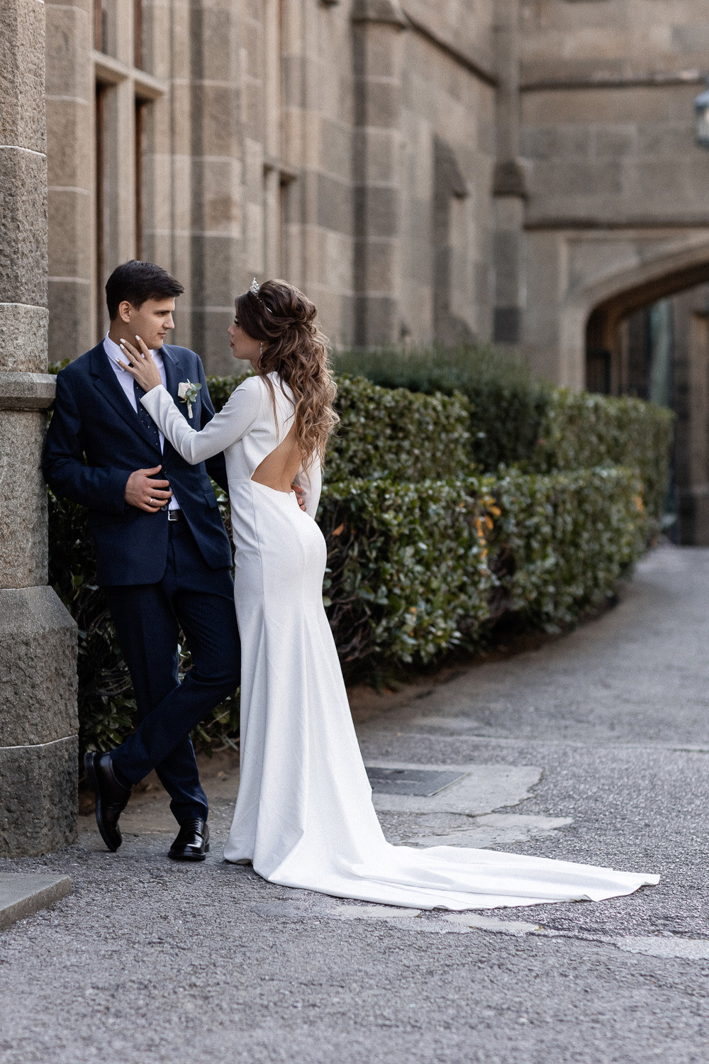 Андрей и Катя - свадебная фотосессия в Воронцовском дворце. Свадебный фотограф, фотосъемка в Крыму, Севастополе, Симферополе, Ялте