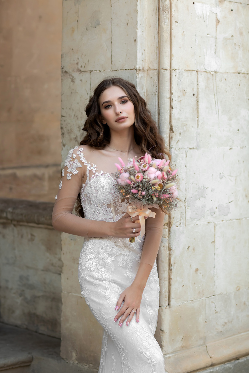 Вадик и Даша, свадебная фотосессия для двоих в заповеднике Херсонес. Свадебный фотограф, фотосъемка в Крыму, Севастополе, Симферополе, Ялте