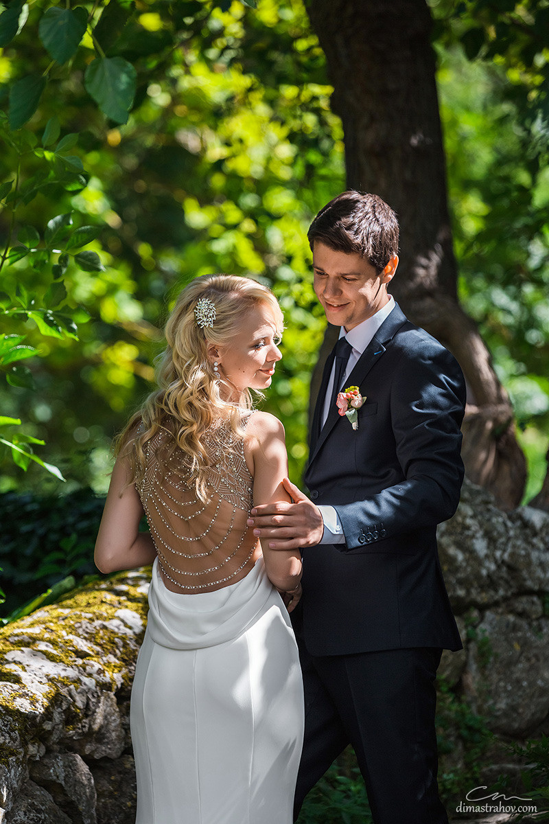 Паша и Катя. Свадьба для двоих на Максимовой даче и мысе Фиолент. Свадебный фотограф, фотосъемка в Крыму, Севастополе, Симферополе, Ялте