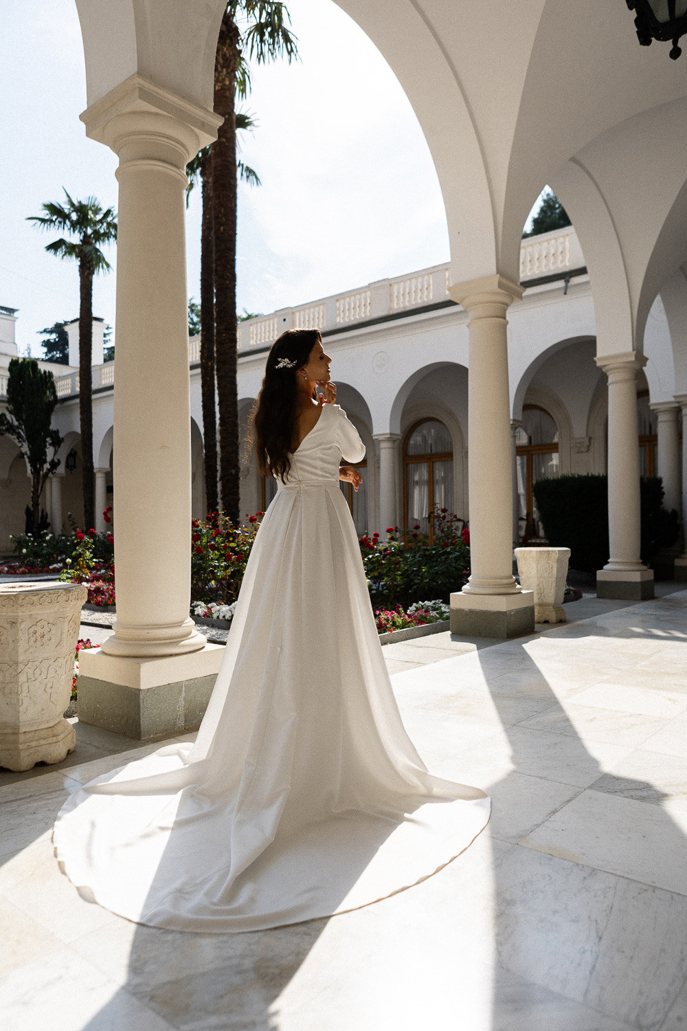 Женя и Настя - свадьба в Гурзуфе в отеле Алтея и Ливадийском дворце. Свадебный фотограф, фотосъемка в Крыму, Севастополе, Симферополе, Ялте