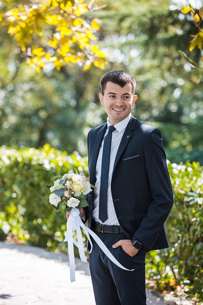 Толик и Лена свадебная прогулка в Воронцовском дворце и на Фиоленте. Свадебный фотограф, фотосъемка в Крыму, Севастополе, Симферополе, Ялте