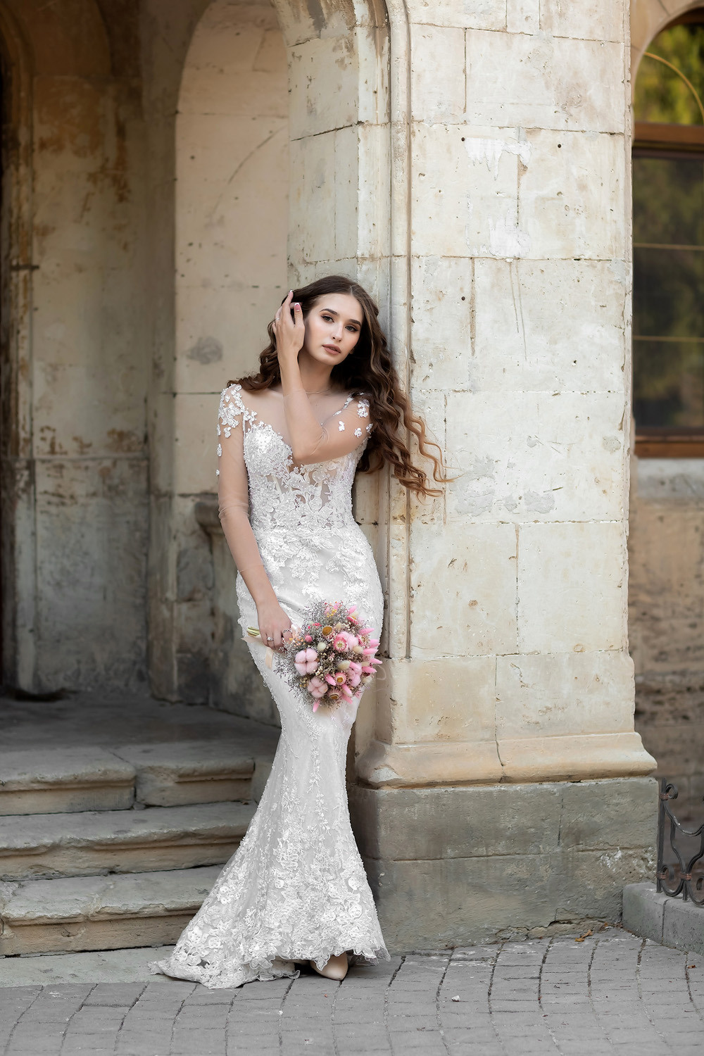 Вадик и Даша, свадебная фотосессия для двоих в заповеднике Херсонес. Свадебный фотограф, фотосъемка в Крыму, Севастополе, Симферополе, Ялте