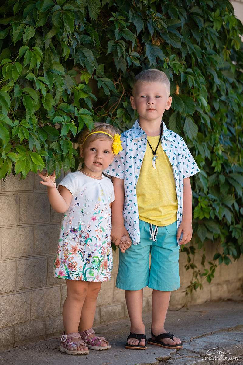 Семейная и детская фотосессия на пляже в Евпатории. Свадебный фотограф, фотосъемка в Крыму, Севастополе, Симферополе, Ялте