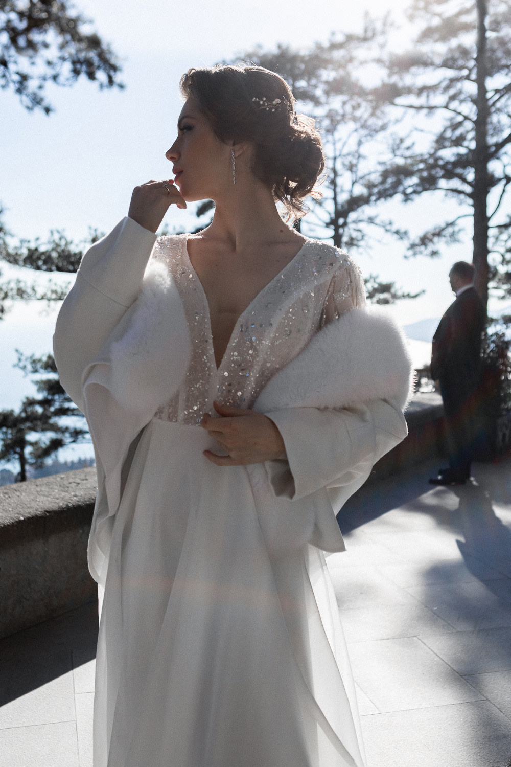 Алексей и Екатерина - свадьба для двоих в отеле Pallasa в Ялте. Свадебный фотограф, фотосъемка в Крыму, Севастополе, Симферополе, Ялте