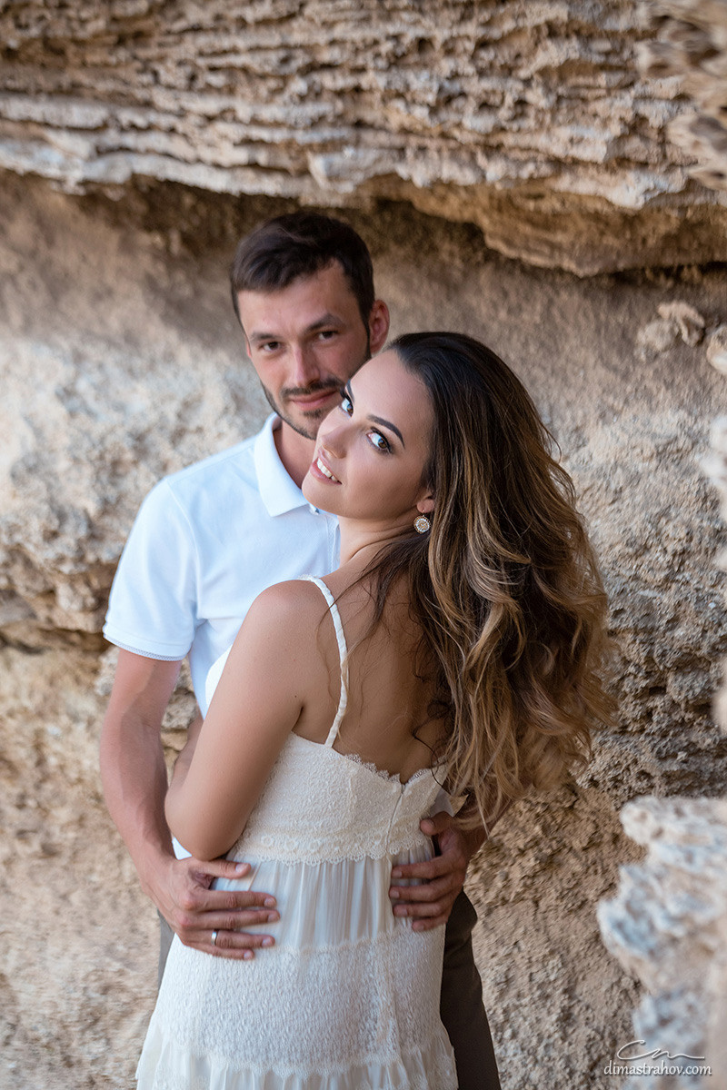 Андрей и Олеся, Love-story, Лавстори на Фиоленте. Свадебный фотограф, фотосъемка в Крыму, Севастополе, Симферополе, Ялте