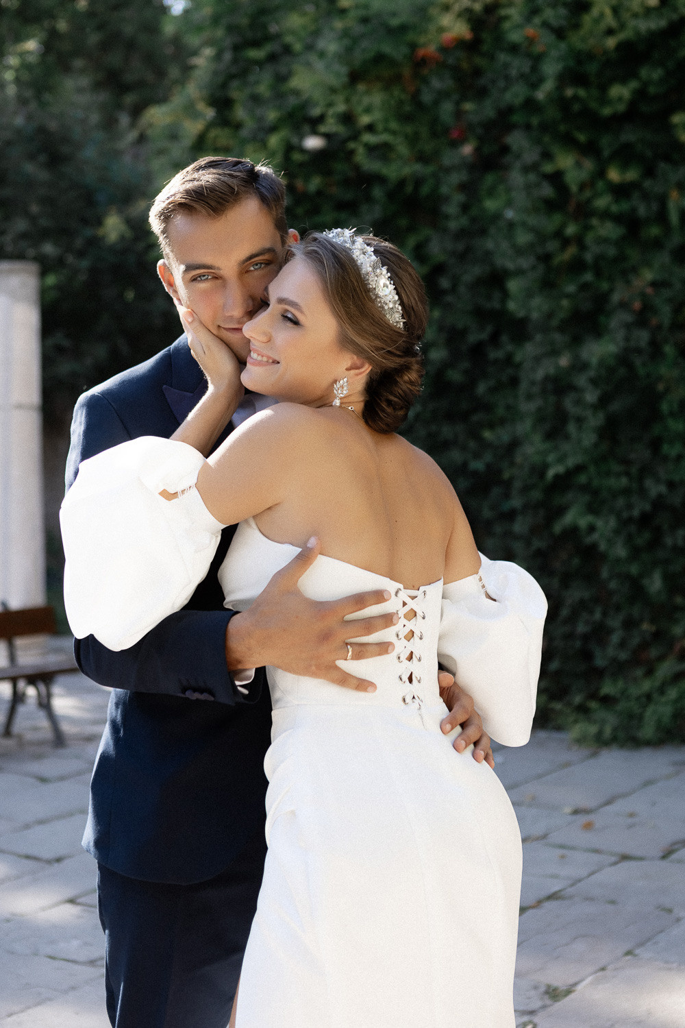 Артём и София - свадебная фотосессия в заповедние Херсонес. Свадебный фотограф, фотосъемка в Крыму, Севастополе, Симферополе, Ялте