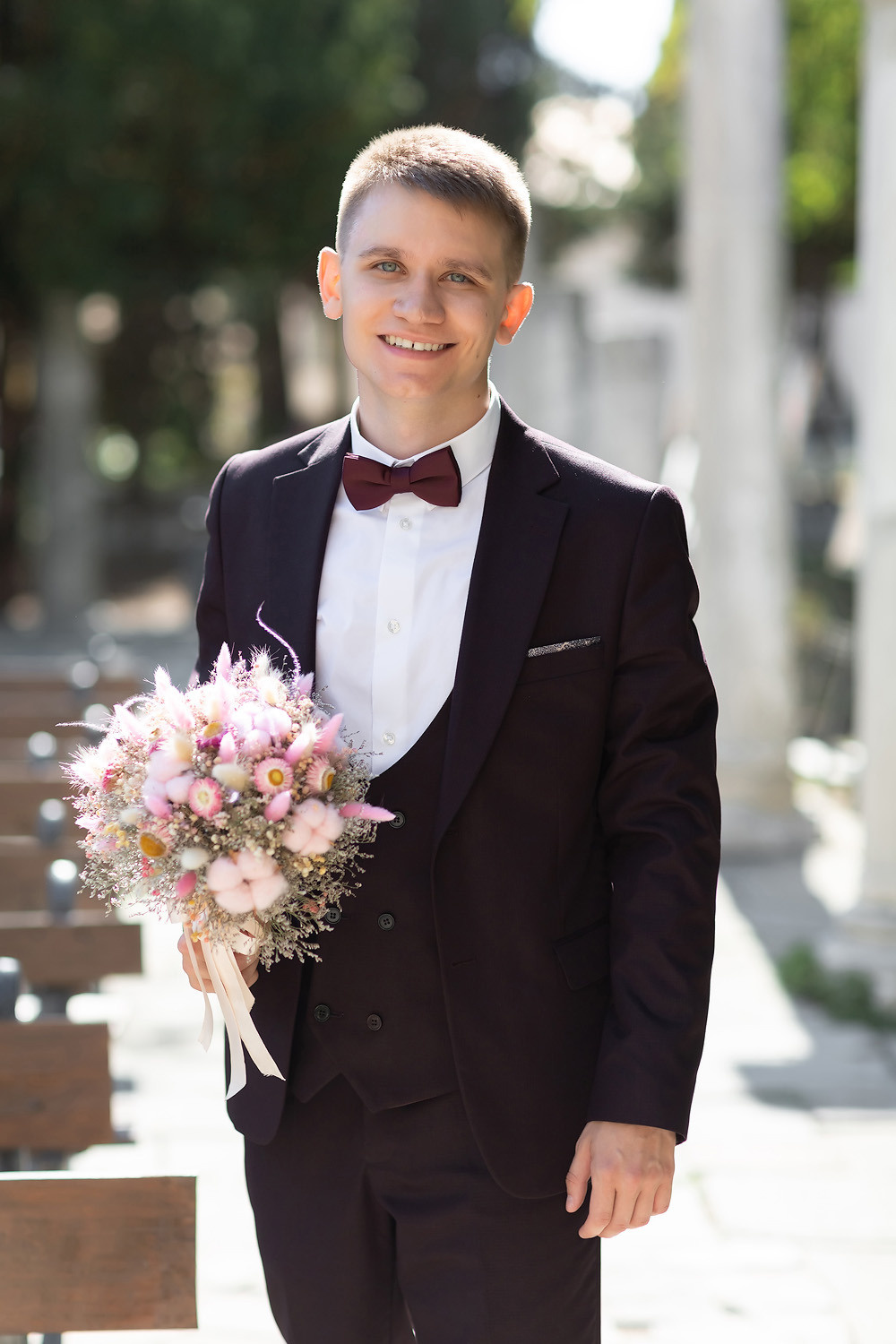 Вадик и Даша, свадебная фотосессия для двоих в заповеднике Херсонес. Свадебный фотограф, фотосъемка в Крыму, Севастополе, Симферополе, Ялте