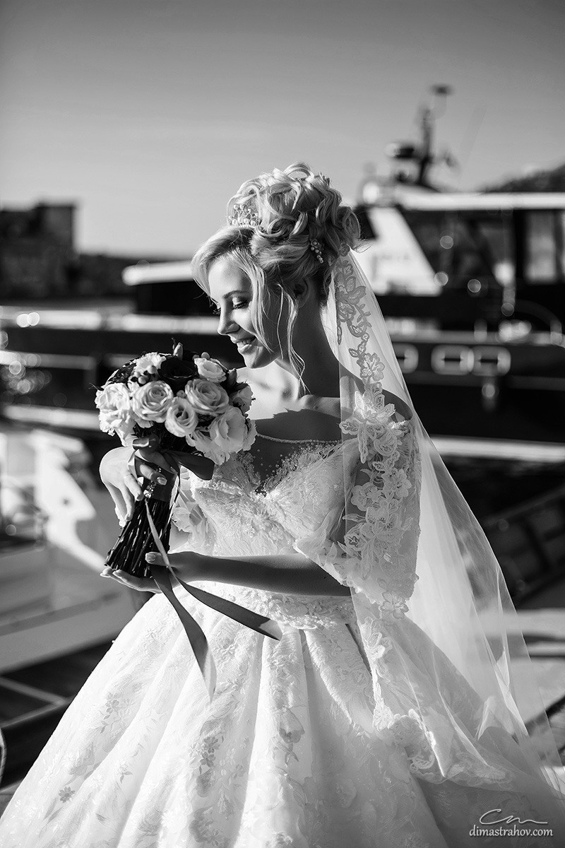 Даниил и Кристина, свадебная фотосессия в Балаклаве и на Фиоленте. Свадебный фотограф, фотосъемка в Крыму, Севастополе, Симферополе, Ялте